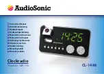 Предварительный просмотр 1 страницы AudioSonic CL-1488 Instruction Manual