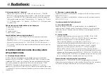 Предварительный просмотр 28 страницы AudioSonic CL-1488 Instruction Manual