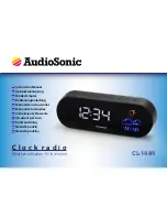 AudioSonic CL-1489 Instruction Manual preview