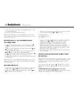 Предварительный просмотр 16 страницы AudioSonic CL-1489 Instruction Manual