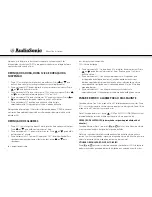 Предварительный просмотр 24 страницы AudioSonic CL-1489 Instruction Manual