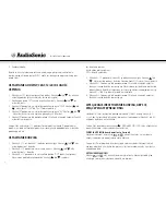 Предварительный просмотр 28 страницы AudioSonic CL-1489 Instruction Manual