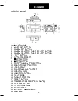 Предварительный просмотр 2 страницы AudioSonic CL-471 Instruction Manual