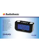 AudioSonic CL-480 Instruction Manual preview