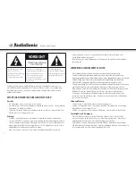 Предварительный просмотр 20 страницы AudioSonic CL-480 Instruction Manual