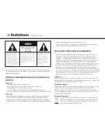 Предварительный просмотр 32 страницы AudioSonic CL-480 Instruction Manual