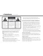 Preview for 38 page of AudioSonic CL-480 Instruction Manual