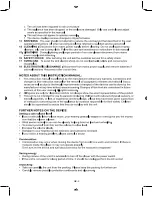 Preview for 4 page of AudioSonic CL-505 Instruction Manual