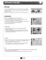 Preview for 7 page of AudioSonic HDT909 Owner'S Manual