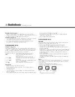 Preview for 22 page of AudioSonic HF-1250 Instruction Manual