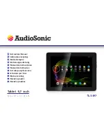 AudioSonic TL-3497 Instruction Manual предпросмотр