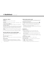 Preview for 16 page of AudioSonic TL-3497 Instruction Manual