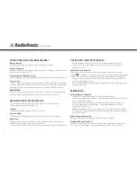 Preview for 28 page of AudioSonic TL-3497 Instruction Manual