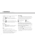 Preview for 44 page of AudioSonic TL-3497 Instruction Manual