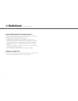 Preview for 62 page of AudioSonic TL-3497 Instruction Manual