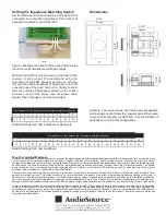 Предварительный просмотр 2 страницы AudioSource AE100VC Manual