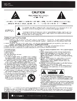 Preview for 2 page of AudioSource AMP100VS Owner'S Manual