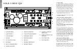 Preview for 2 page of Audiotec Fischer HELIX HXA 1000 QX Instruction Manual