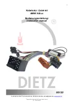 Audiotechnik Dietz 66120 Instruction Manual preview