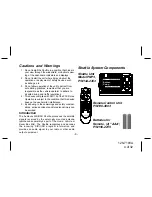 Предварительный просмотр 4 страницы Audiovox Electronics Shuttle SIR-PNP3 User Manual