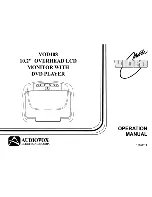 Предварительный просмотр 1 страницы Audiovox Electronics VODI08 Operation Manual