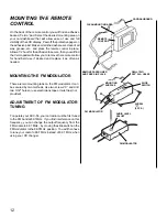 Preview for 12 page of Audiovox 1286265B Owner'S Manual And Installation Manual