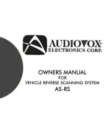 Preview for 1 page of Audiovox 1287074A Owner'S Manual