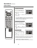 Предварительный просмотр 29 страницы Audiovox 1287135A Operating Instructions Manual