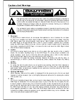 Preview for 2 page of Audiovox 1287350 Operation And Installation Manual