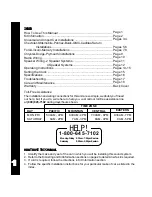 Preview for 2 page of Audiovox 990 Owner'S Manual And Installation Manual