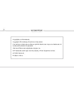 Preview for 2 page of Audiovox A-MBR-1500-AUD Installation Manual & User Manual