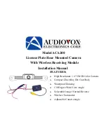 Audiovox ACA200 Installation Manual preview