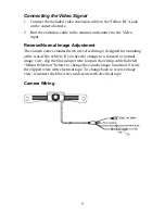 Preview for 9 page of Audiovox ACA200W - Rear View Camera Installation Manual