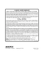 Preview for 20 page of Audiovox ACD-30 Owner'S Manual And Installation Manual