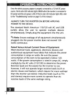 Preview for 9 page of Audiovox ADC120 - DC to AC Power Inverter User Manual