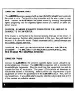 Preview for 7 page of Audiovox ADC150 Owner'S Manual