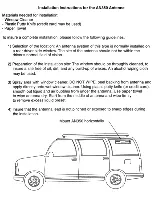 Preview for 1 page of Audiovox AN350 Installation Instructions