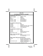 Предварительный просмотр 15 страницы Audiovox APS-787C Owner'S Manual