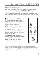 Preview for 9 page of Audiovox AR5100 User Manual