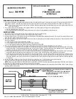 Предварительный просмотр 1 страницы Audiovox AS-9159 Installation Manual