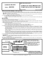 Предварительный просмотр 2 страницы Audiovox AS-9159 Installation Manual