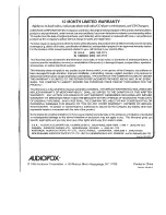 Preview for 19 page of Audiovox AV-970 Owner'S Manual And Installation Manual