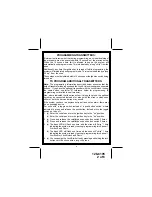 Preview for 2 page of Audiovox AVX01BT3CL3 Programming Manual