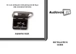 Audiovox AVXMTG10U Installation Manual предпросмотр