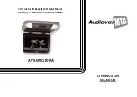 Preview for 1 page of Audiovox AVXMTG10UA Operation Manual