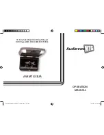 Audiovox AVXMTG13UA Operation Manual предпросмотр