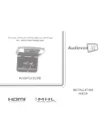 Preview for 1 page of Audiovox AVXMTG13UHD Installation Manual