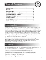 Preview for 3 page of Audiovox AWD210 - Acoustic Research - Headphones Owner'S Manual