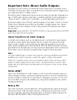 Preview for 9 page of Audiovox AWD210 - Acoustic Research - Headphones Owner'S Manual