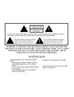 Предварительный просмотр 2 страницы Audiovox AWM820 Owner'S Manual